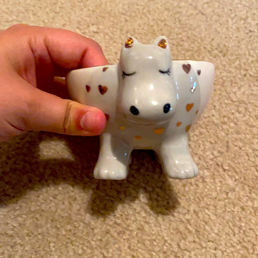 Hippo jewelry dish